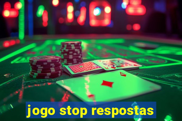 jogo stop respostas